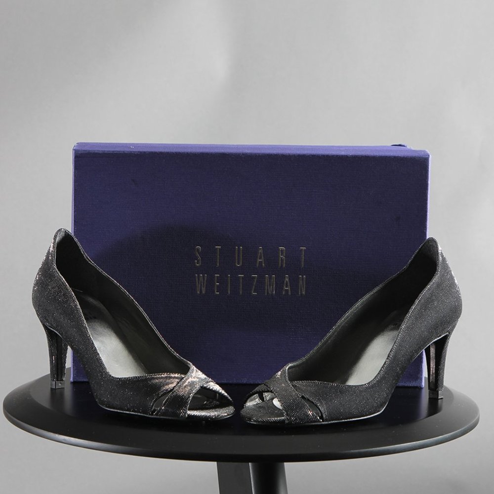 Stuart Weitzman  Nero Nocturn Heels